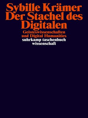 cover image of Der Stachel des Digitalen